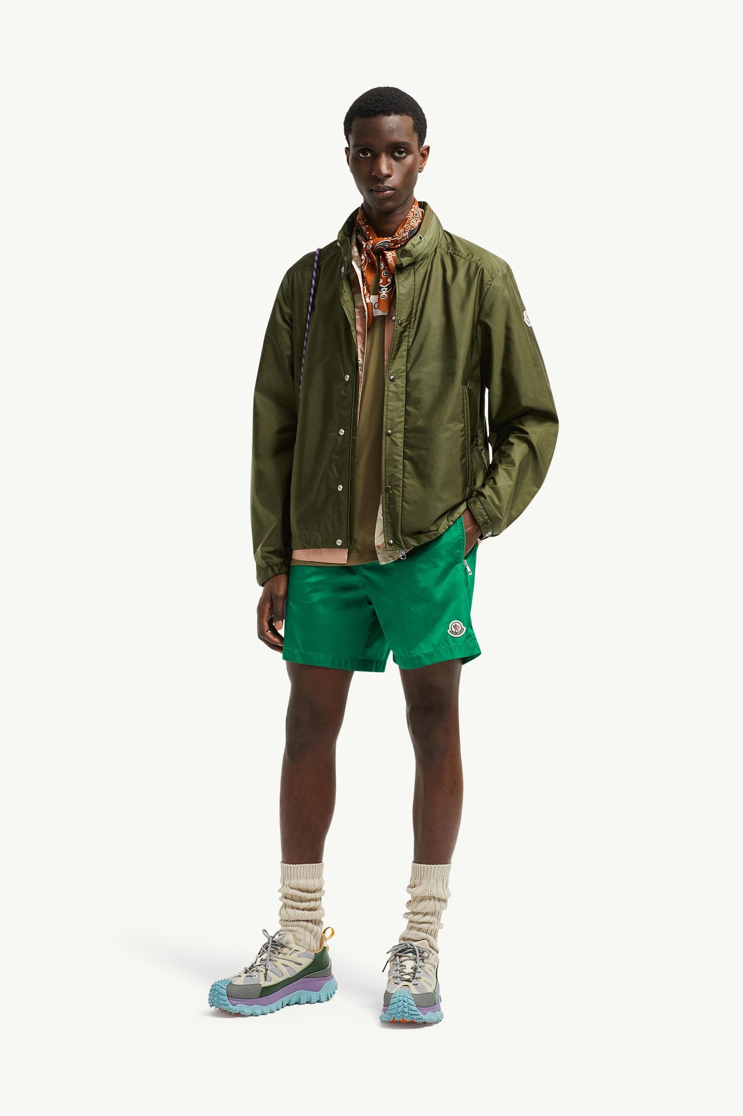Logo Patch Swim Shorts