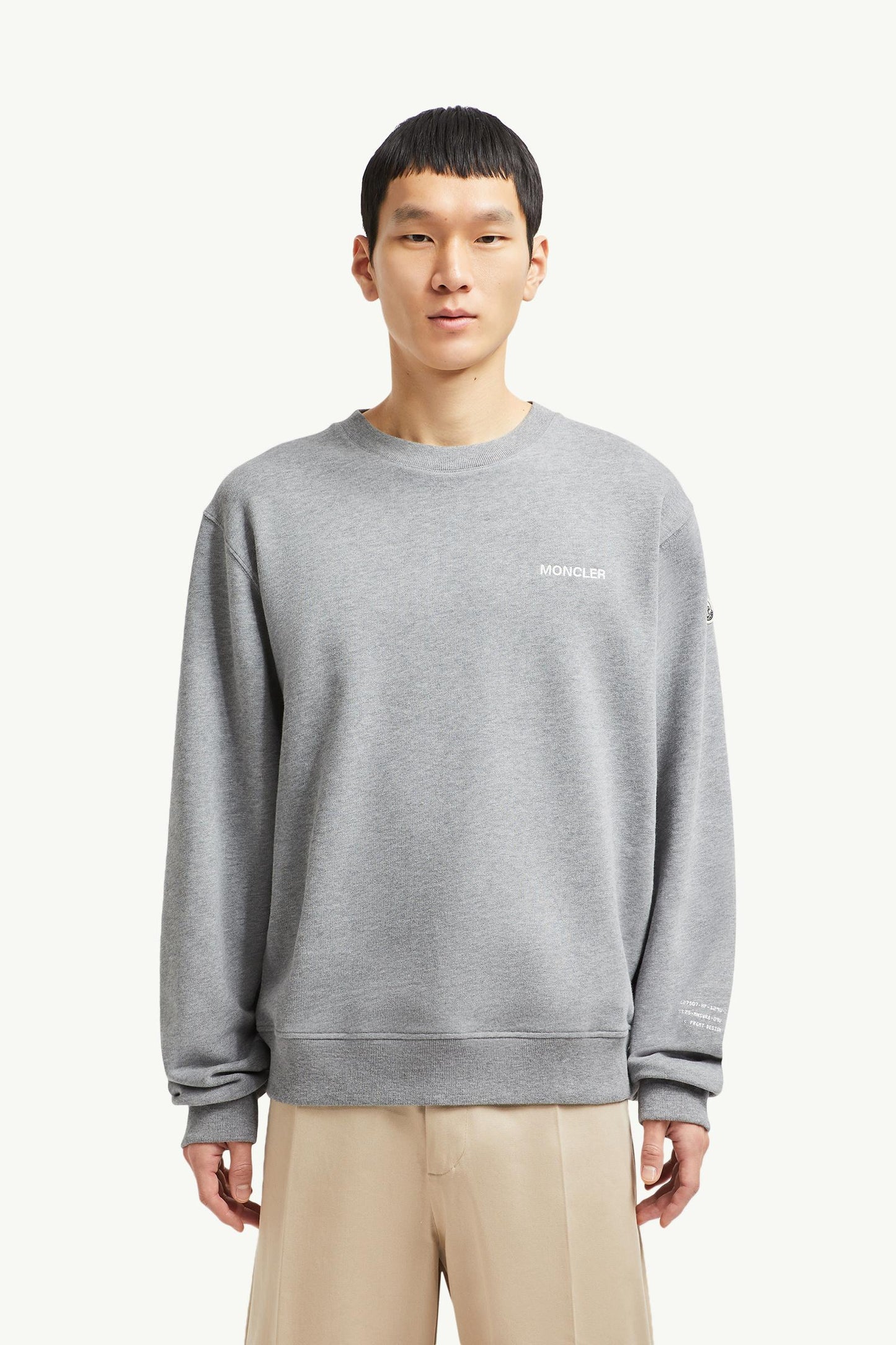 MC x FRGMT Maxi Logo Cotton Sweatshirt