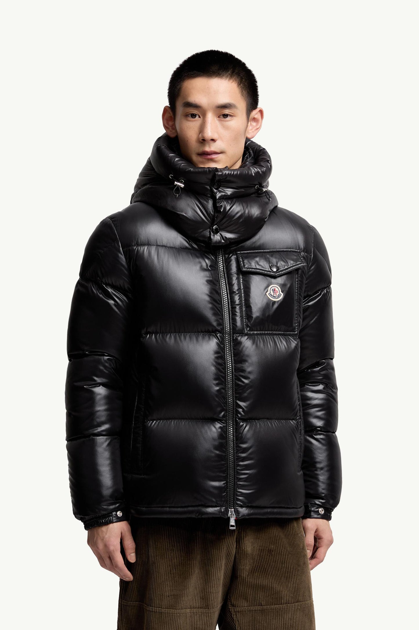 Montbeliard Hooded Short Down Jacket