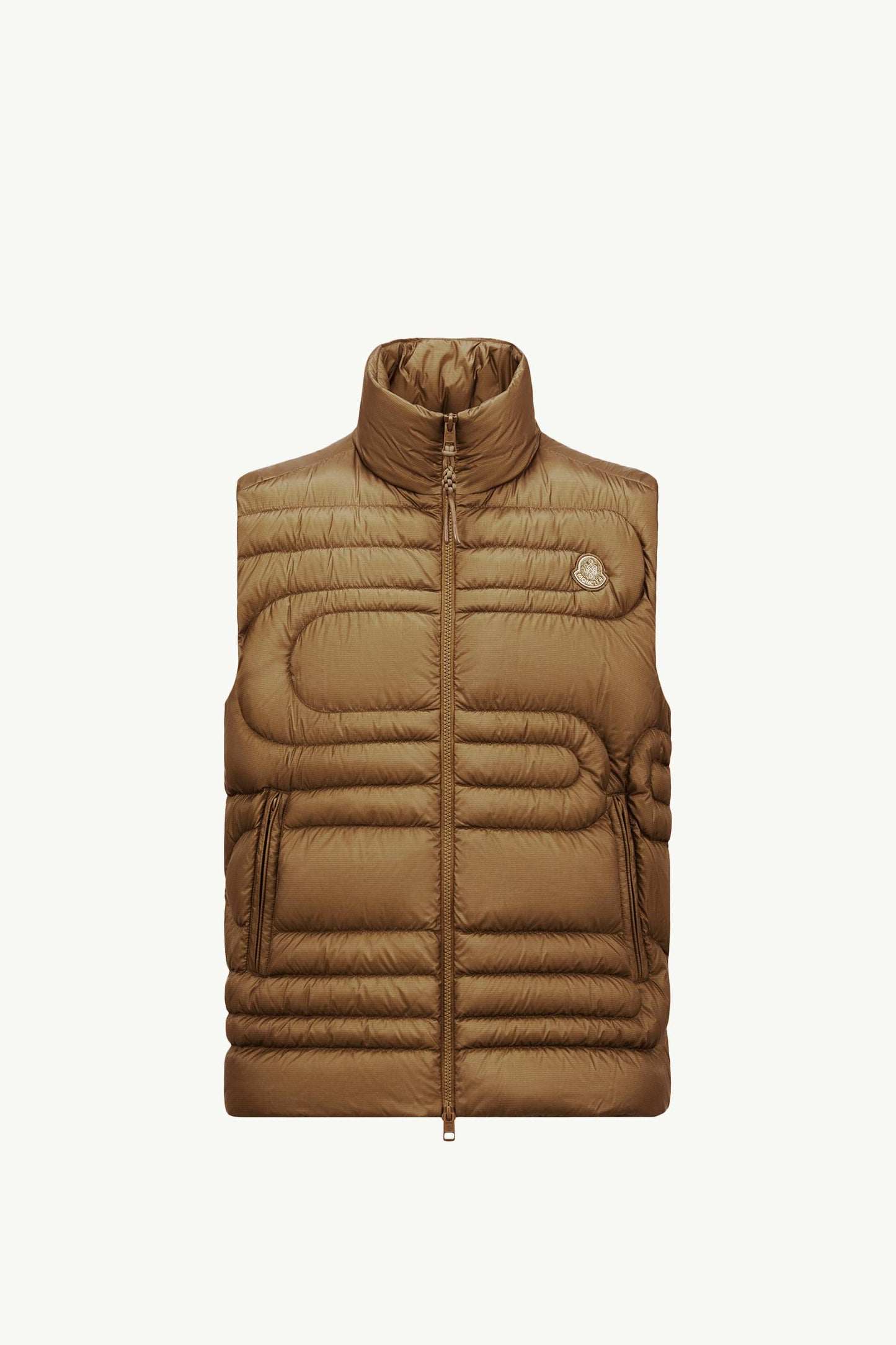 Emeishan Snake-Quilted Down Gilet