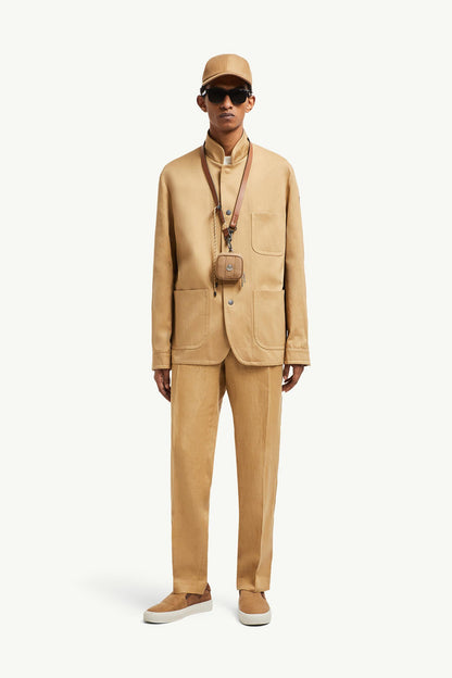 Jouere Cotton & Linen Shirt Jacket