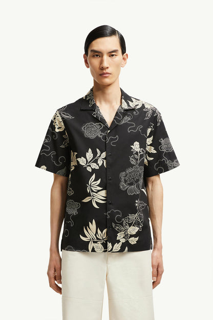 Floral Print Cotton Shirt
