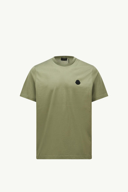 Vertical Back Logo Cotton T-Shirt