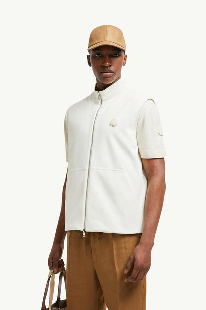 Reversible Padded Cotton Gilet