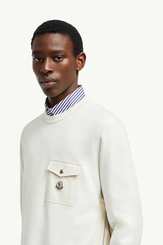 Cotton Sweatshirt with Pocket