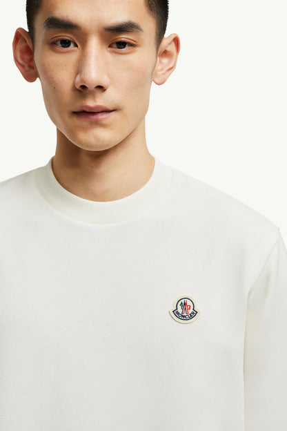 Logo Patch Cotton Sweatshirt