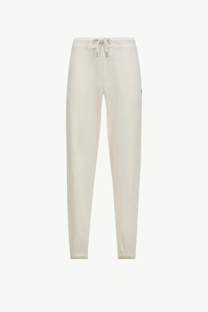Logo Patch Cotton Track Pants
