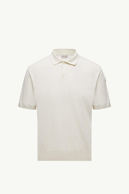 Silk & Linen Knit Polo Shirt