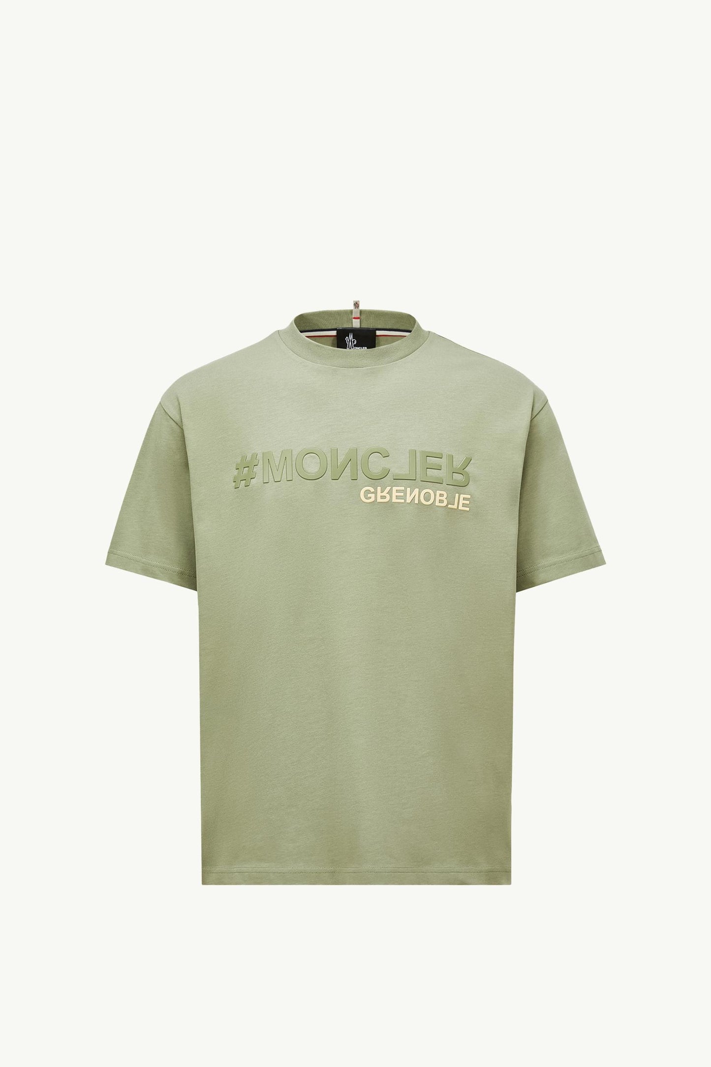 Mirrored Logo Cotton T-Shirt