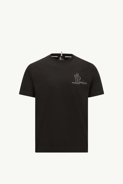 Embossed Logo Cotton T-Shirt
