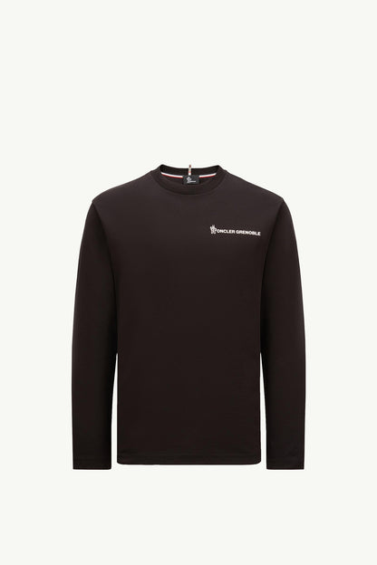 Logo Long Sleeve Cotton T-Shirt