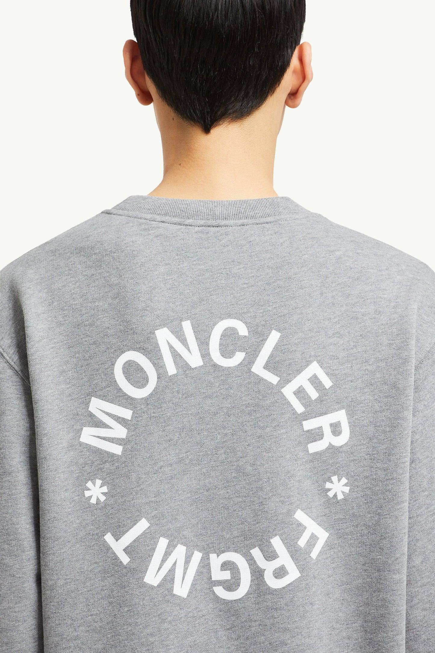 MC x FRGMT Maxi Logo Cotton Sweatshirt