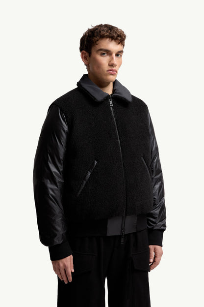 Maulevrier Reversible Teddy Aviator Jacket