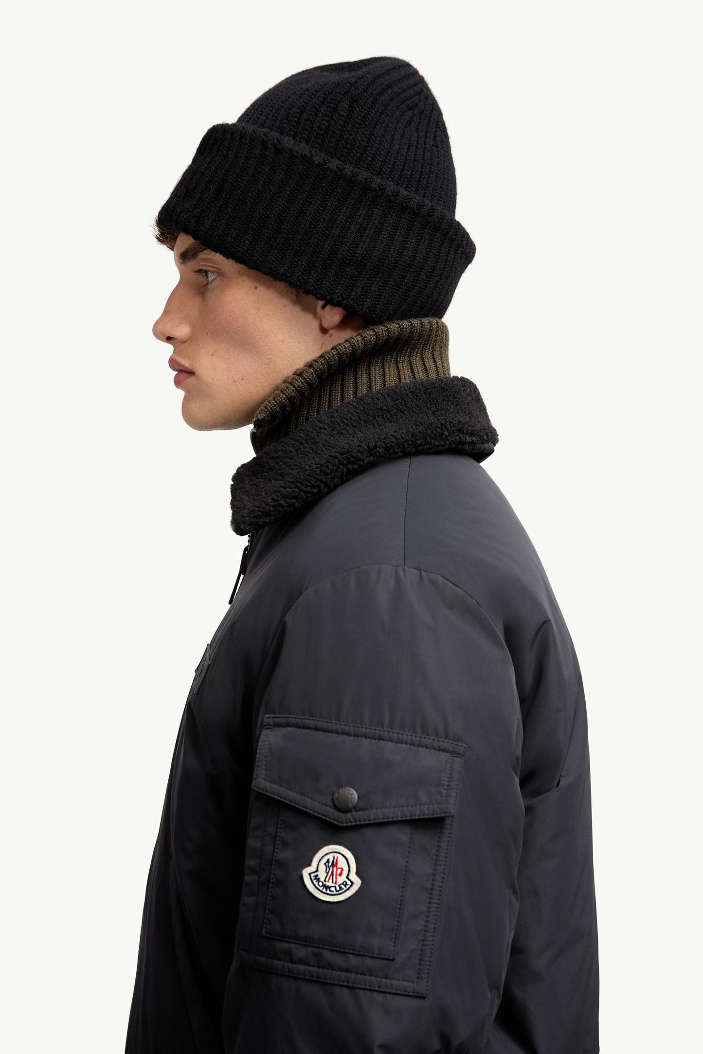 Maulevrier Reversible Teddy Aviator Jacket