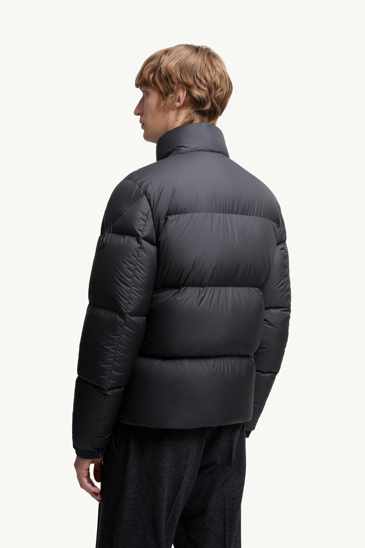 Chinon Square-Quilted Short Down Jacket
