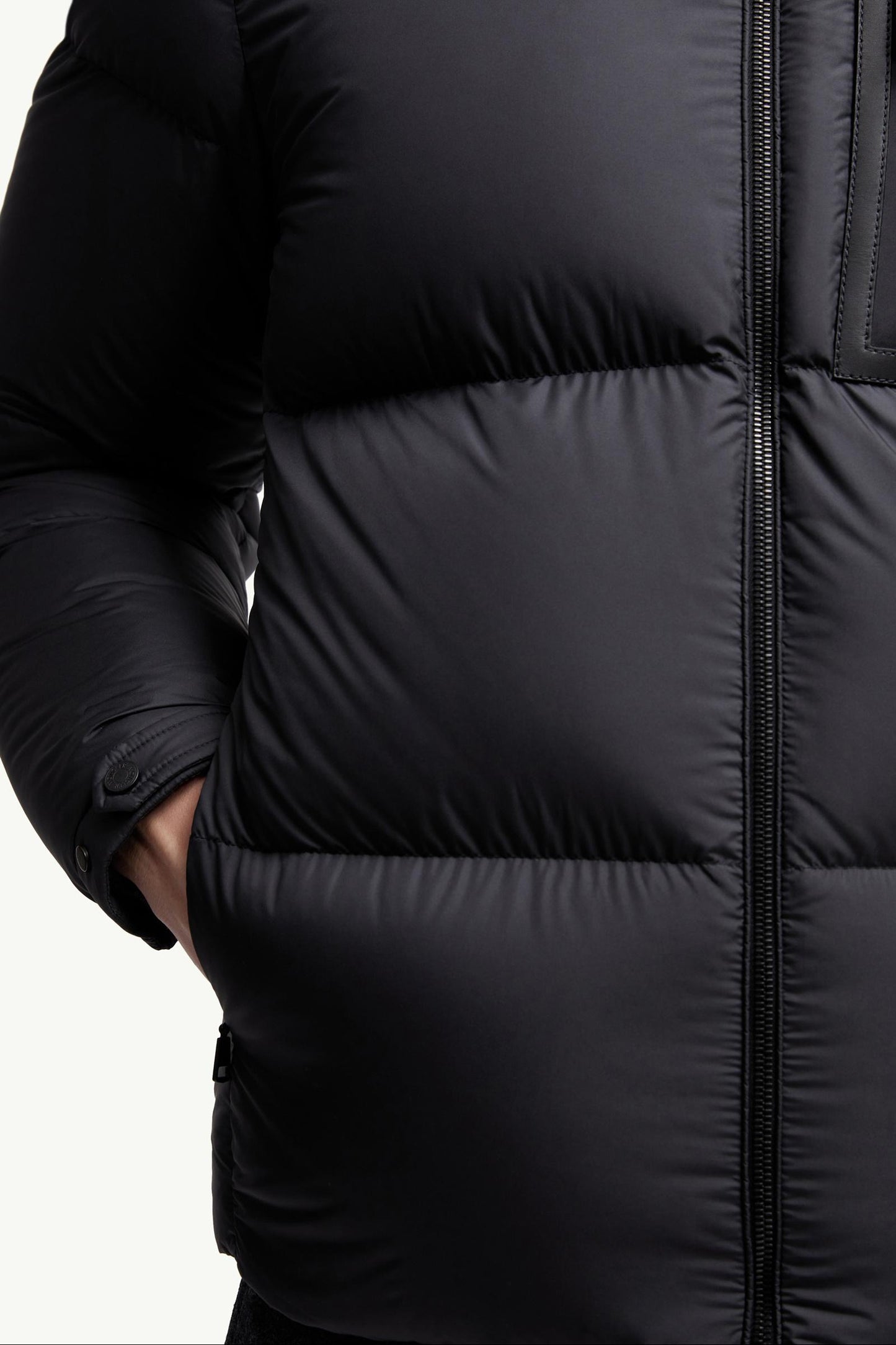 Chinon Square-Quilted Short Down Jacket