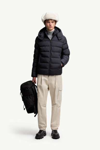 Montbrocq Hooded Short Down Jacket