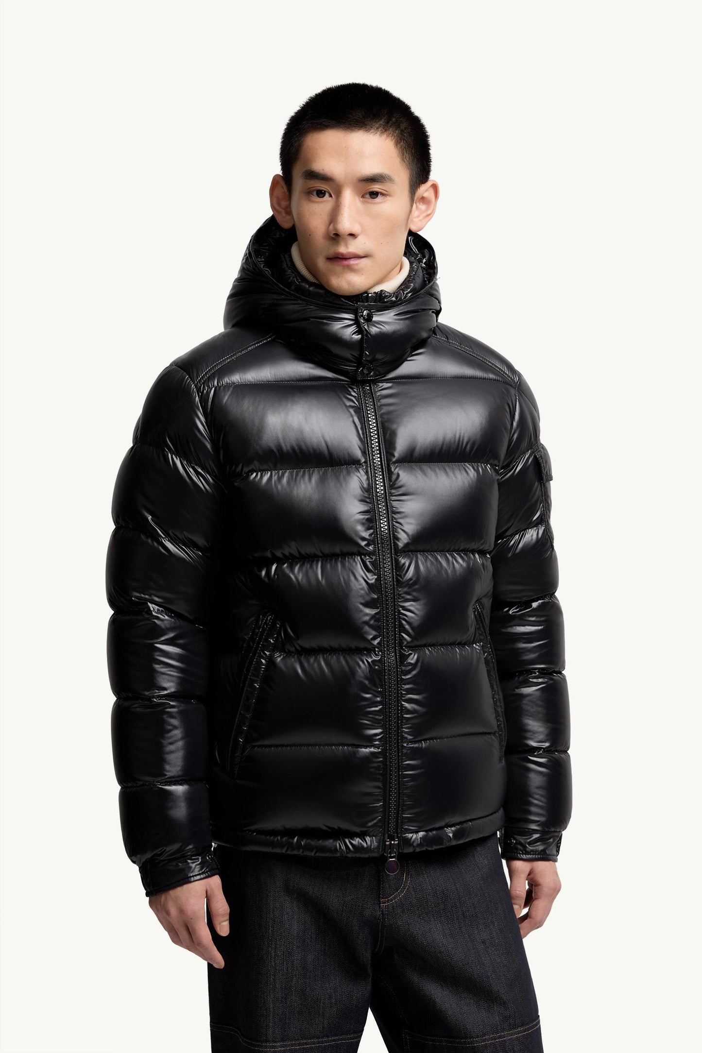 MC Maya Hooded Short Down Jacket