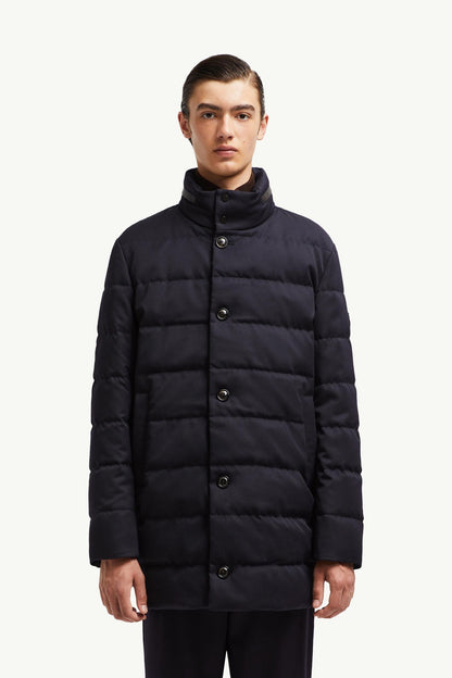 Vallonpierre Hooded Long Down Jacket