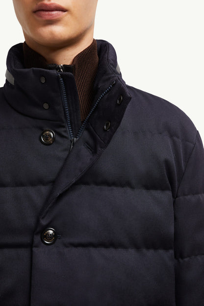 Vallonpierre Hooded Long Down Jacket