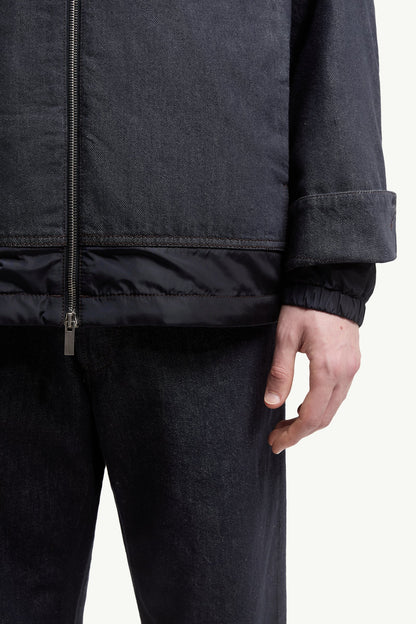 Ormoy Denim Down Shirt Jacket