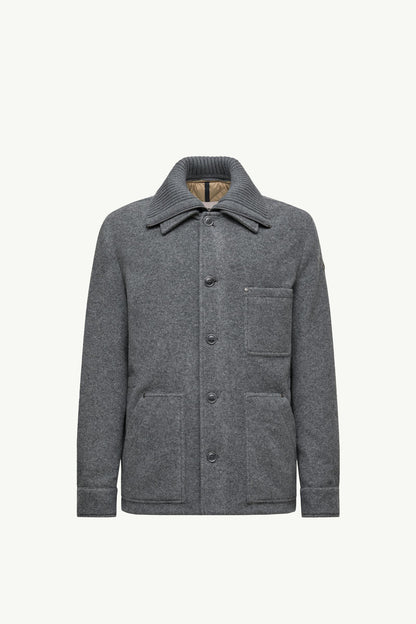 Germain Wool Down Shirt Jacket