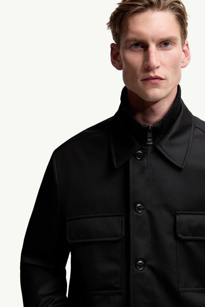Malte Wool Down Shirt Jacket