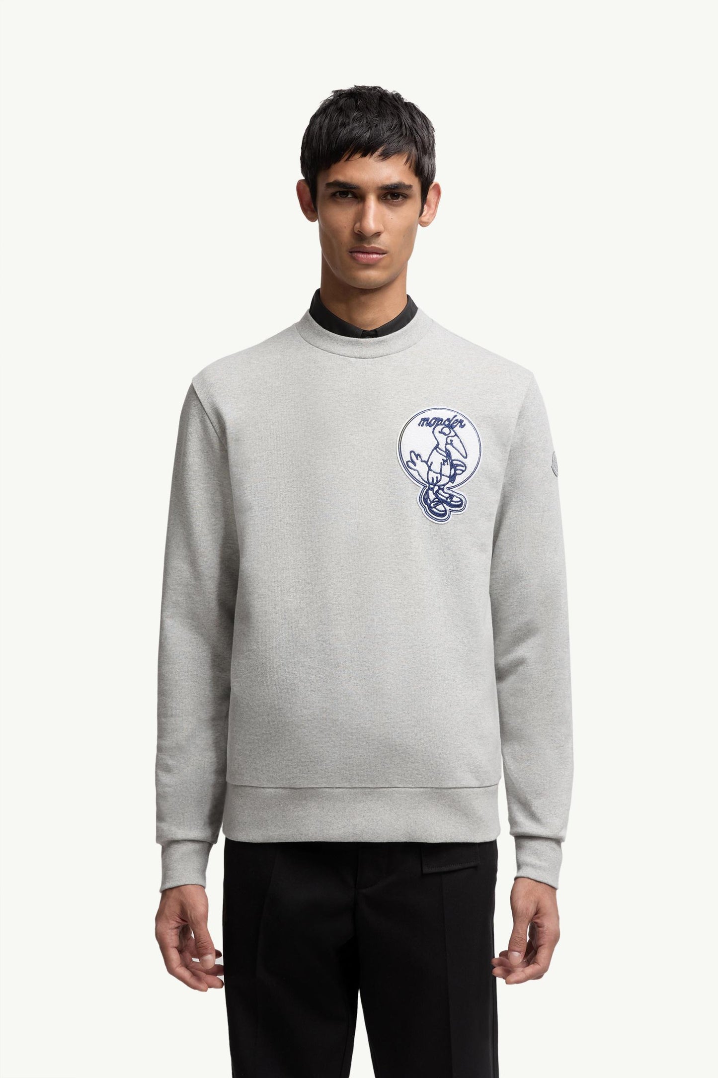 Mascot Patch Cotton Sweatshirt