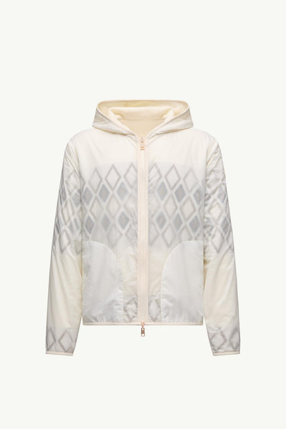 Reversible Wool Zip-Up Hoodie