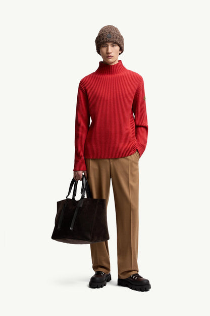 Wool & Cashmere Polo Neck Jumper