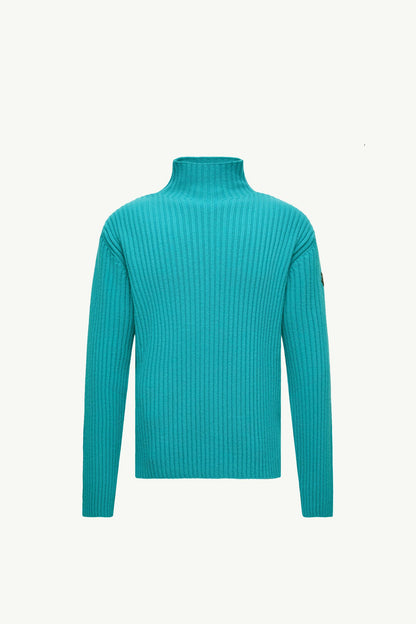 Wool & Cashmere Polo Neck Jumper
