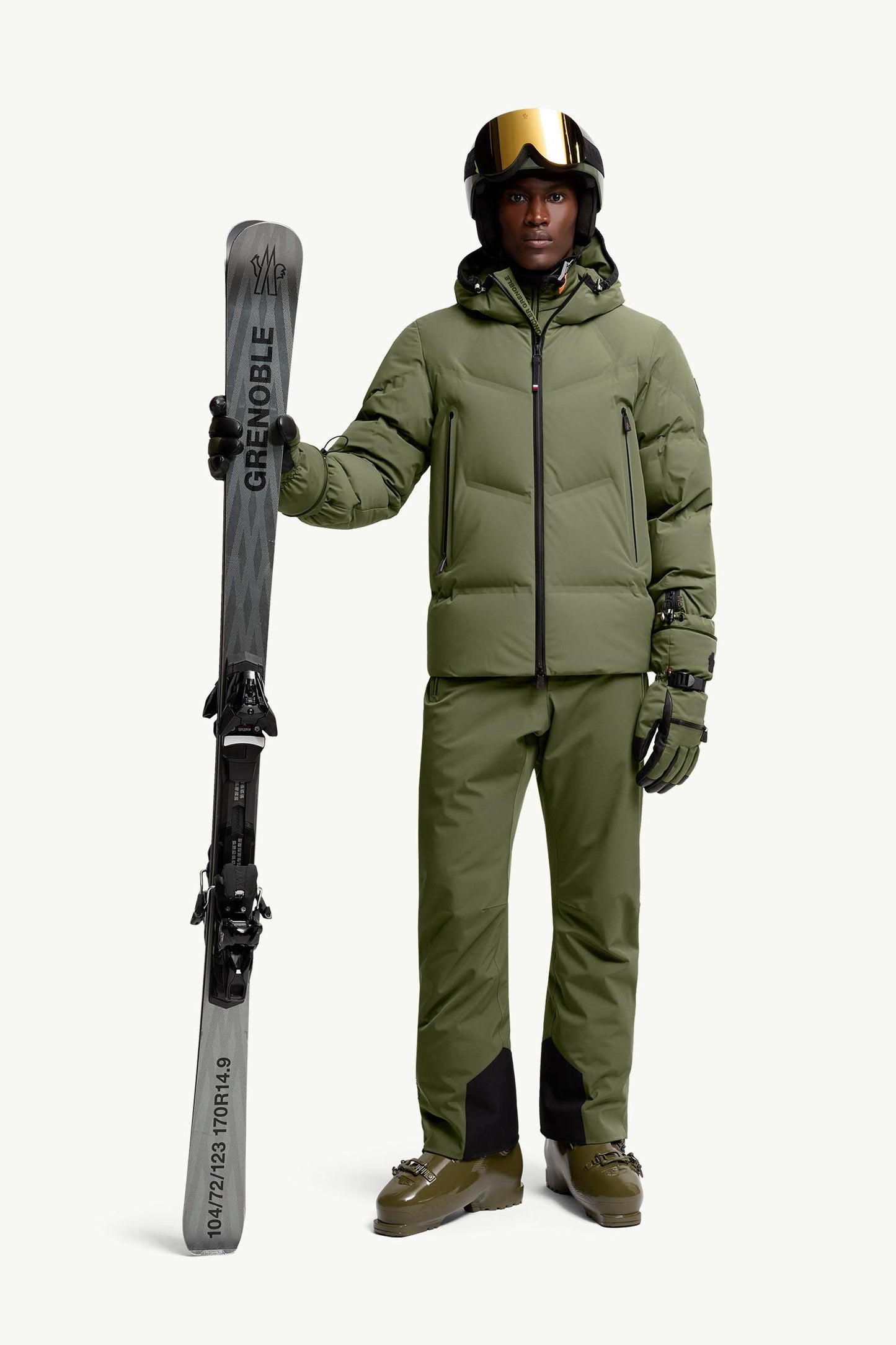 Angren Hooded Down Ski Jacket