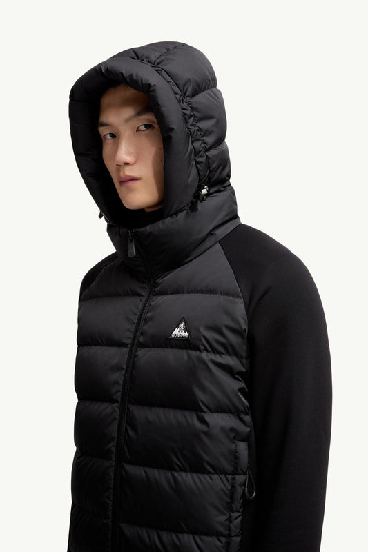 Padded Polartec Zip-Up Hoodie