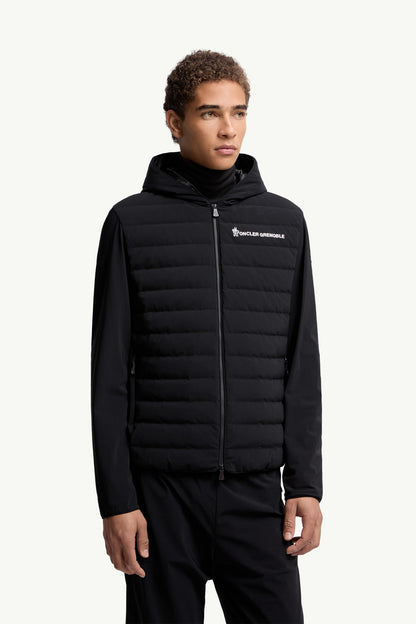 Padded Zip-Up Sweatshirt